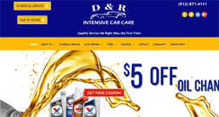 Desktop Screenshot of dandrcarcare.com